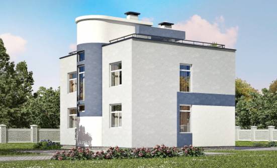 180-005-П Проект двухэтажного дома, классический дом из газобетона Каменск-Уральский | Проекты домов от House Expert
