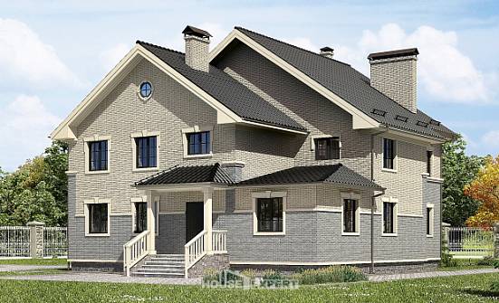 300-004-П Проект двухэтажного дома, красивый загородный дом из керамзитобетонных блоков Каменск-Уральский | Проекты домов от House Expert