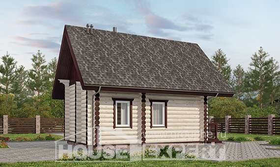 035-001-Л Проект бани из дерева Каменск-Уральский, House Expert