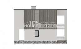 150-017-П Проект двухэтажного дома, недорогой дом из газосиликатных блоков, Каменск-Уральский